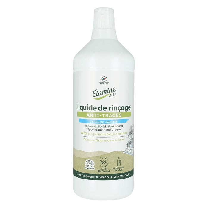 Rinçage Lave-Vaisselle - 1 L - Ecodétergent - Etamine du Lys