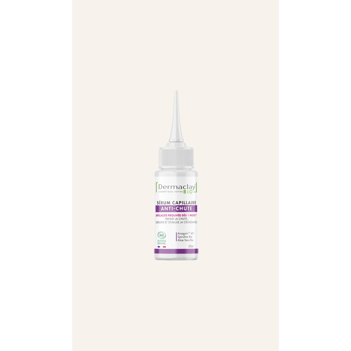 Sérum Anti-Chute - 50 ml - Cosmos Organic - Dermaclay
