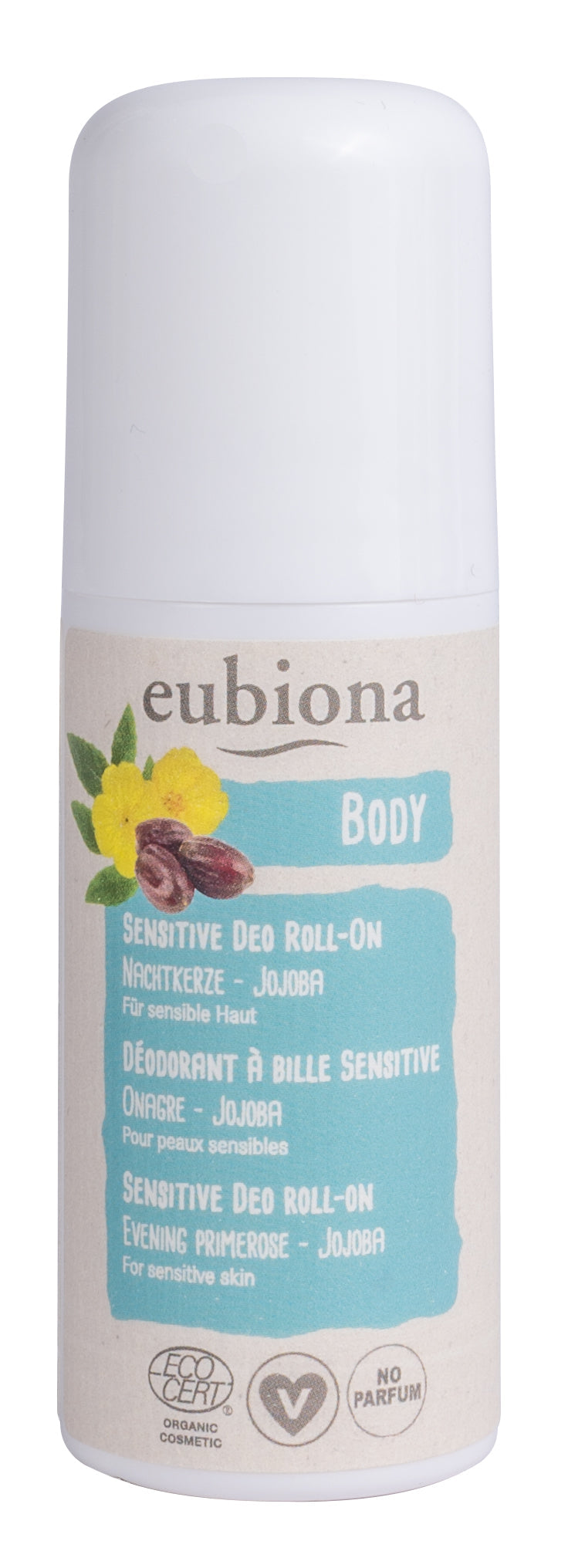 Deo Roll-On Sensitive - 50 ml - Eubiona