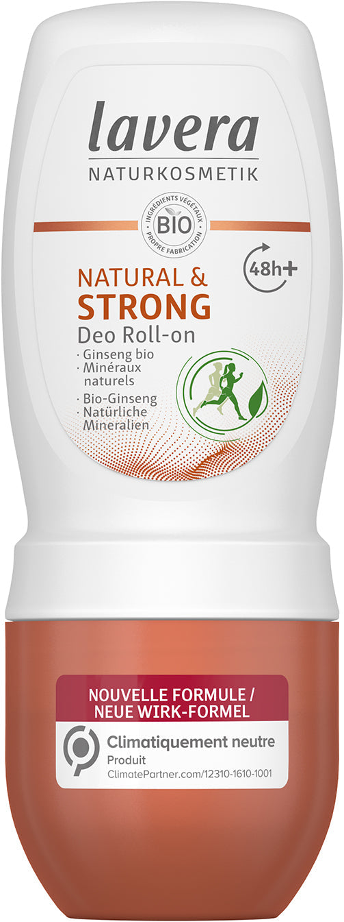Deo Roll-On Natural & Strong - 50 ml - Lavera