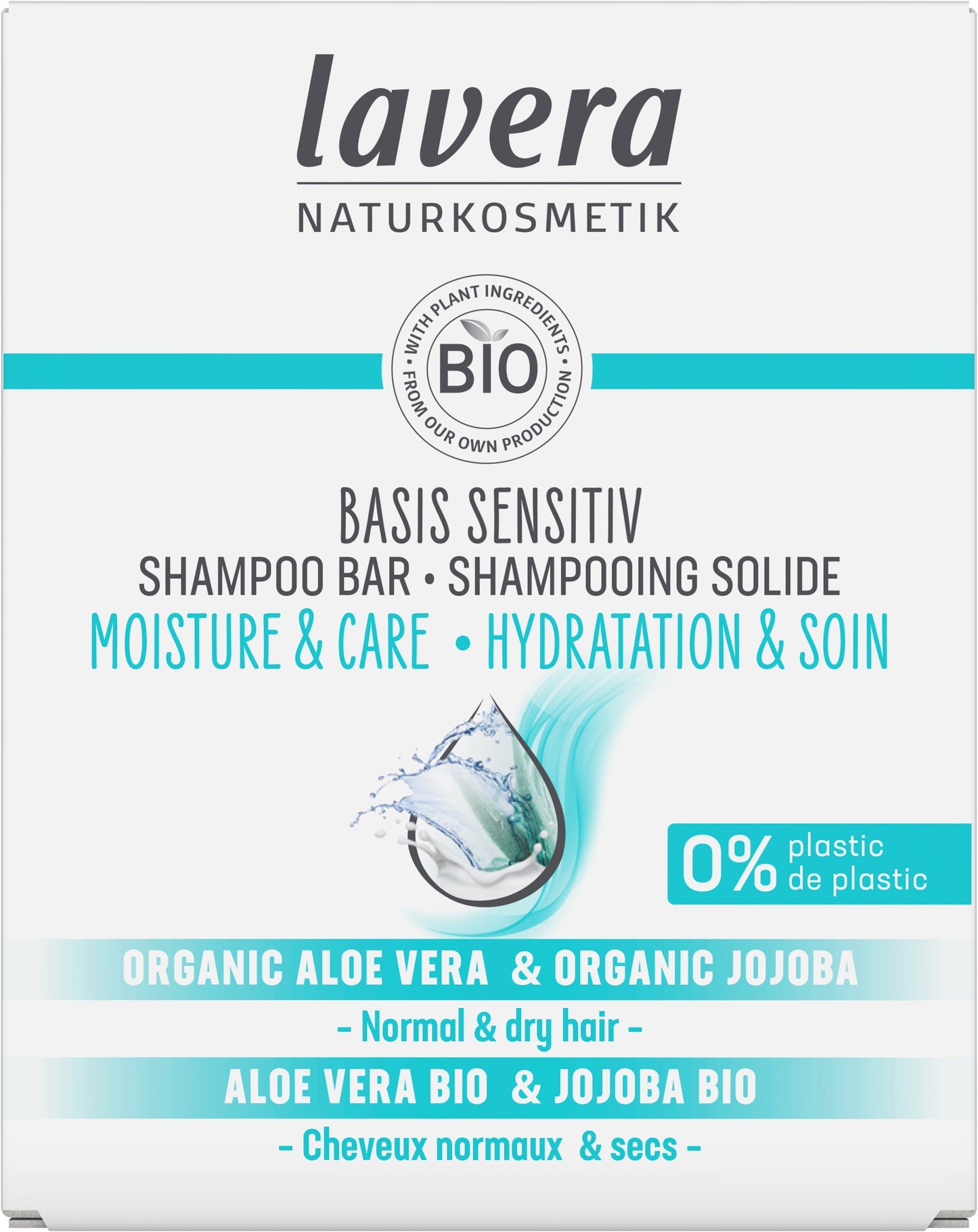 Shampooing Solide Basis Sensitiv - 50 g - Lavera
