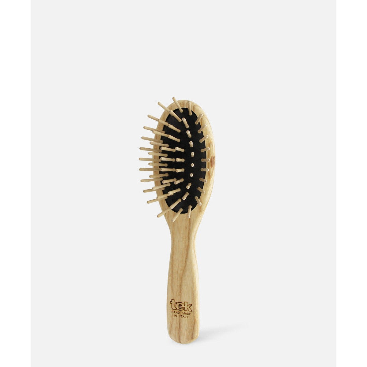 Petite Brosse Ovale en Frêne Naturel - TEK