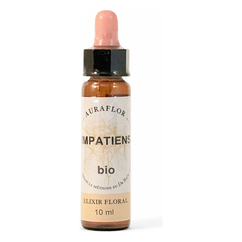 Fleurs de Bach - Impatiente - Compte-Gouttes de 10 ml - Bio - Dioter