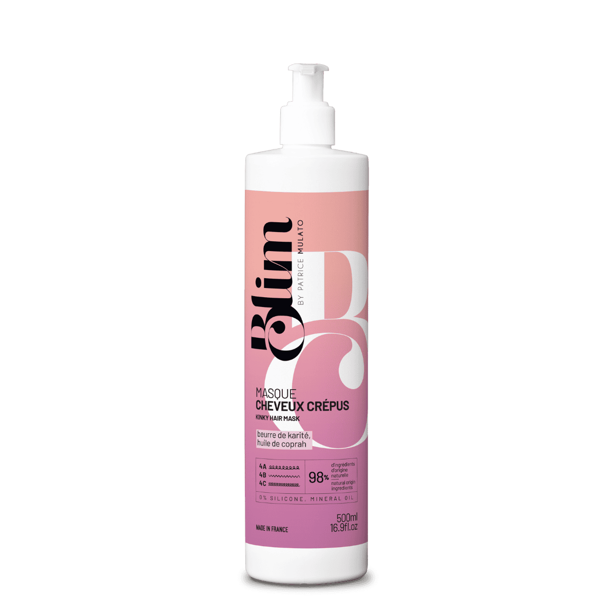 Blim Masque Cheveux Crépus - Mulato - 500 ml