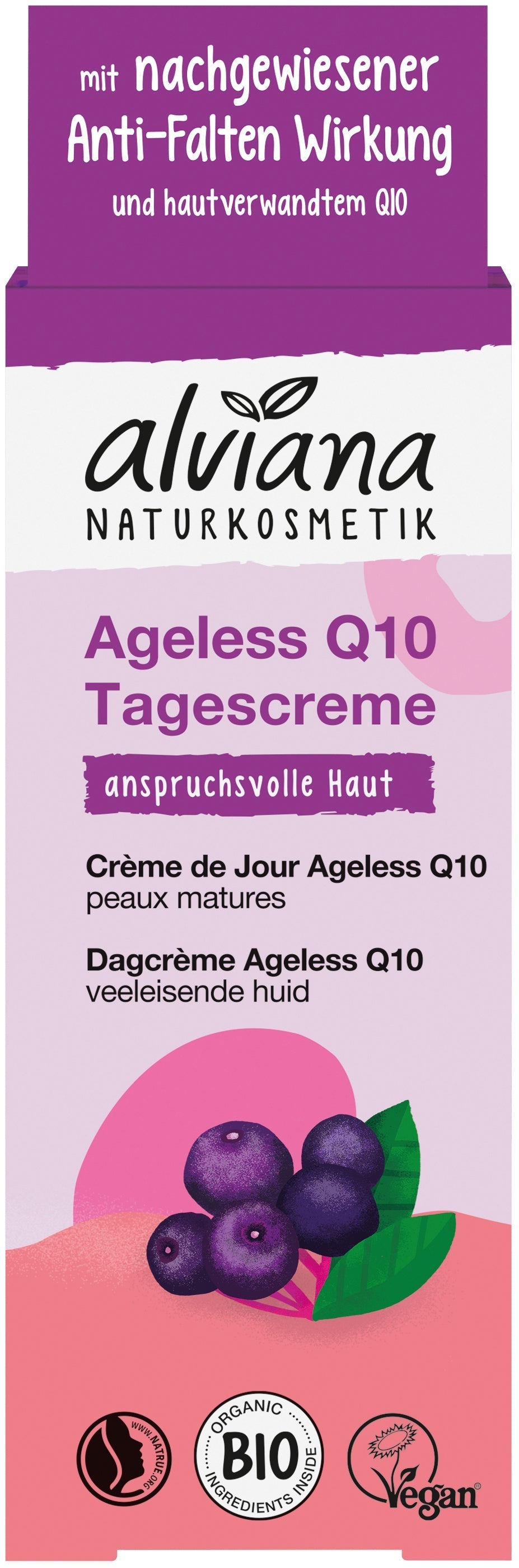 Crème de Jour Ageless Q10 - 50 ml - Alviana