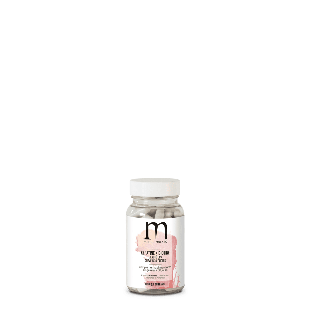 Nutricosmétique Kératine Biotine Cheveux & Ongles - 60 Gélules - Mulato