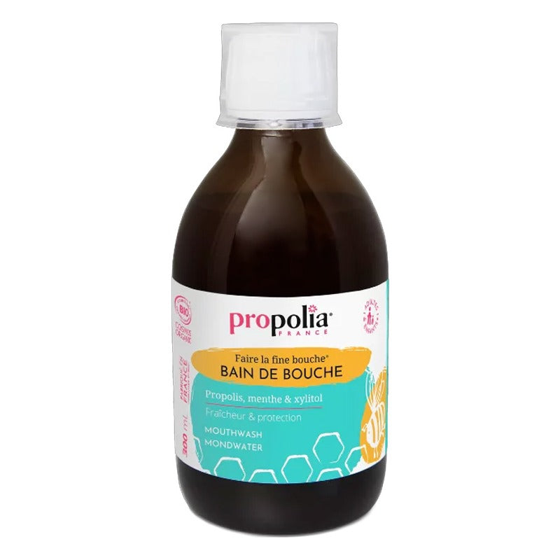 Bain de Bouche - Propolis, Menthe & Xylitol - 300 ml - Bio - Propolia