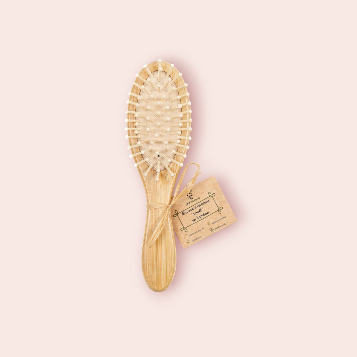 Brosse à Cheveux en Bambou - Small - 1 Pièce - Cap Bambou