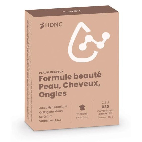 Formule Beauté Peau Ongles Cheveux - 30 Comprimés - HDNC