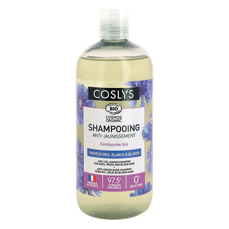 Shampooing Anti-Jaunissement - 500 ml - Cosmos Organic - Coslys