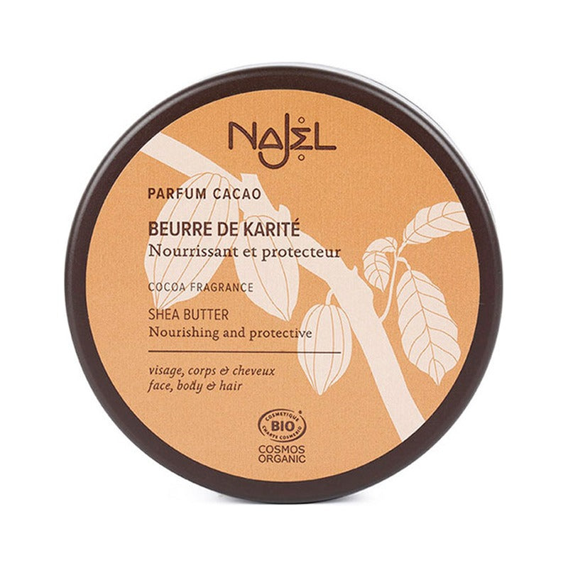 Beurre de Karité - Parfum Cacao - 100 g - Cosmos Organic - Najel
