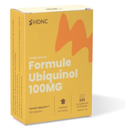 Formule Ubiquinol - 100 mg - 30 Gélules - HDNC