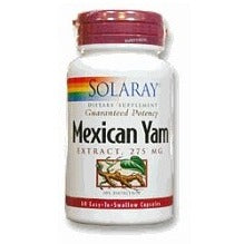 Yam - 275 mg - 60 Gélules Végétales - Solaray