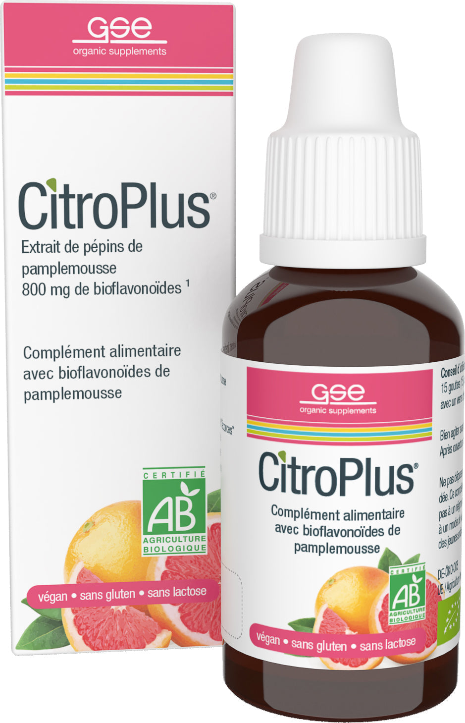 Citroplus 800 - 20 ml - Bio - GSE