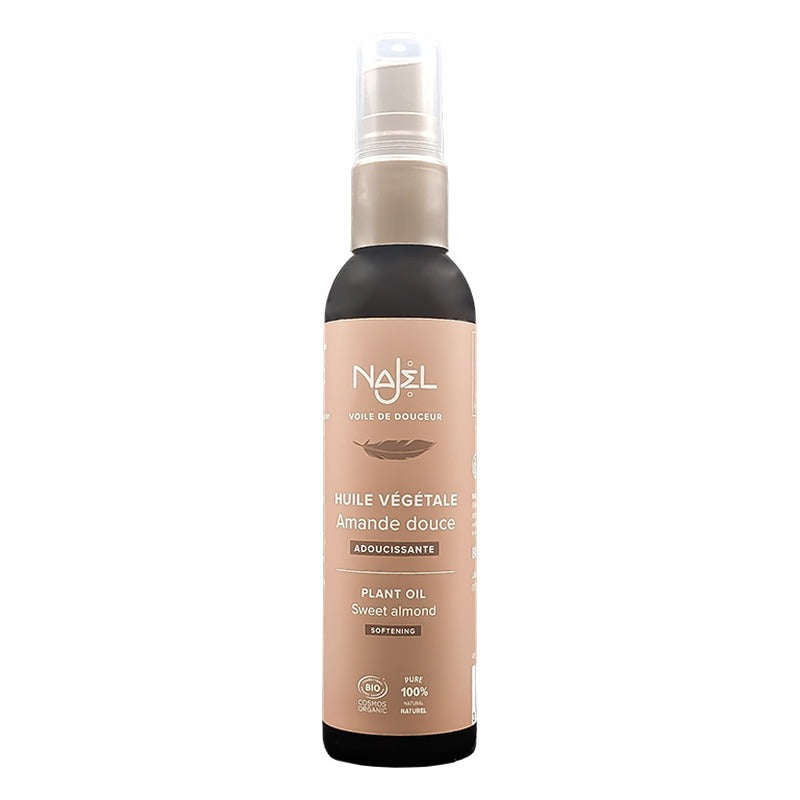 Huile d'Amande Douce - 80 ml - Cosmos Organic - Najel