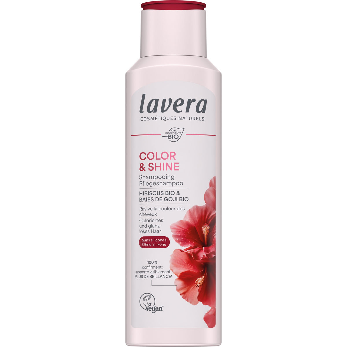 Shampooing Soin Color & Shine (Couleur et Éclat) - 250 ml - Bio - Lavera