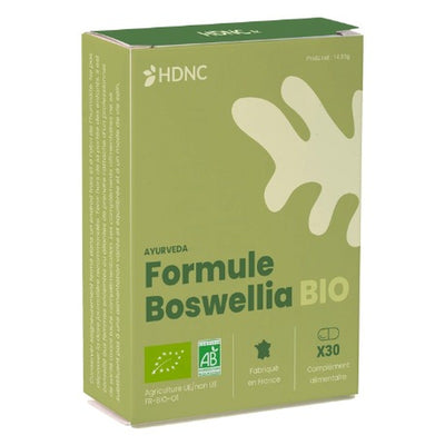 Formule Boswellia Bio - 350 mg - 30 Gélules Végétales - Bio - HDNC