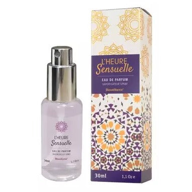 Eau de Parfum L'Heure Sensuelle - Ambré - Bio - Bioveillance - Vaporisateur 30 ml