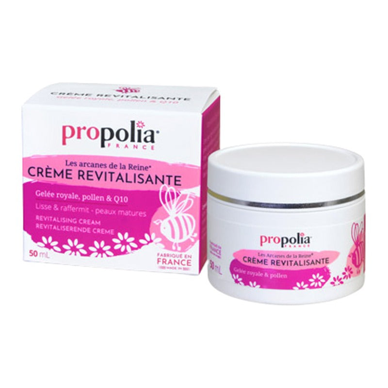 Crème Revitalisante - Gelée Royale, Pollen & Aloès - Pot 50 ml - Propolia