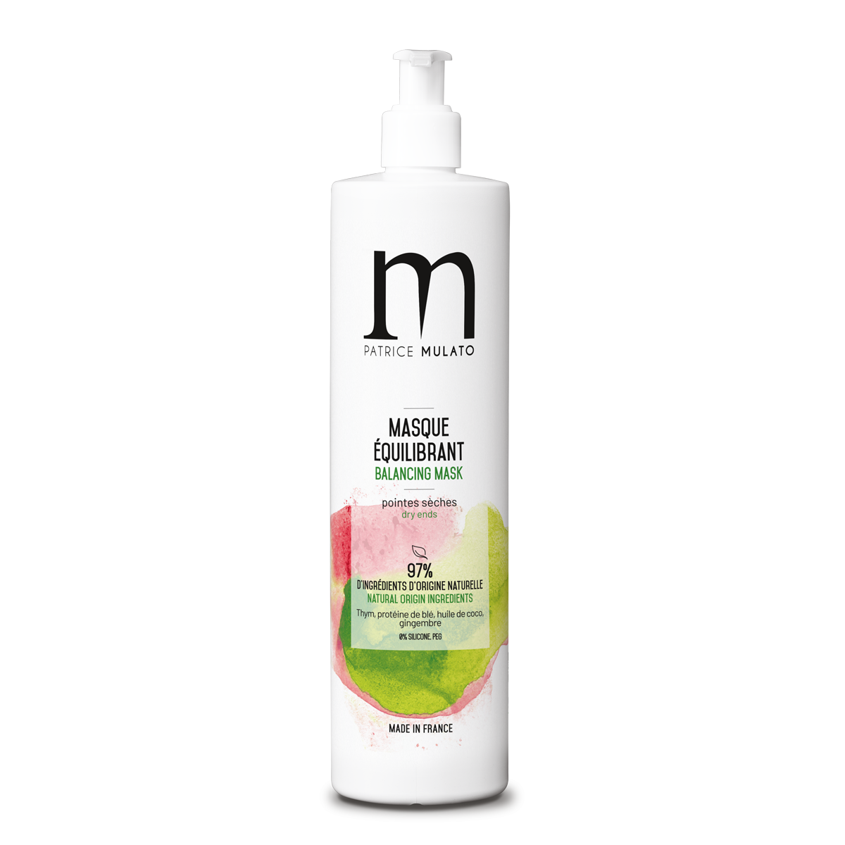 Masque Équilibrant Racines Grasses Pointes Sèches - Mulato - 500 ml