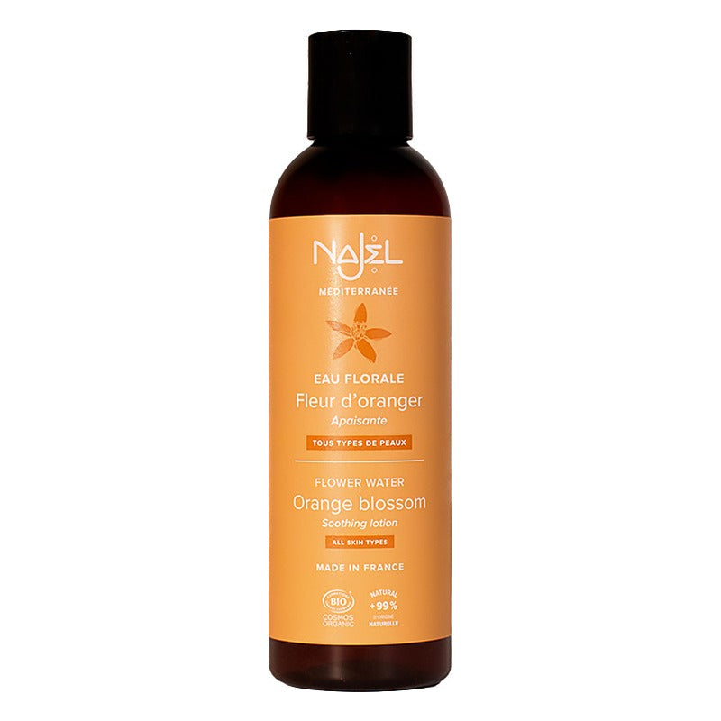 Hydrolat de Fleur d'Oranger - 200 ml - Cosmos Organic - Najel