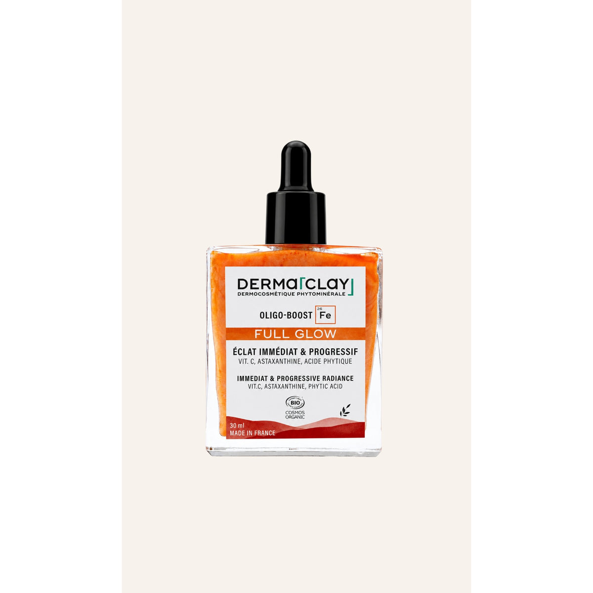 Sérum Oligo-Boost Full Glow - 30 ml - Cosmos Organic - Dermaclay