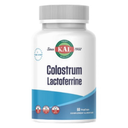 Colostrum Lactoferrine - 60 Gélules Végétales - KAL