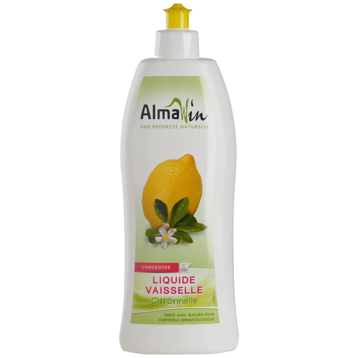 Liquide Vaisselle Citronnelle - 500 ml - Bio - AlmaWin