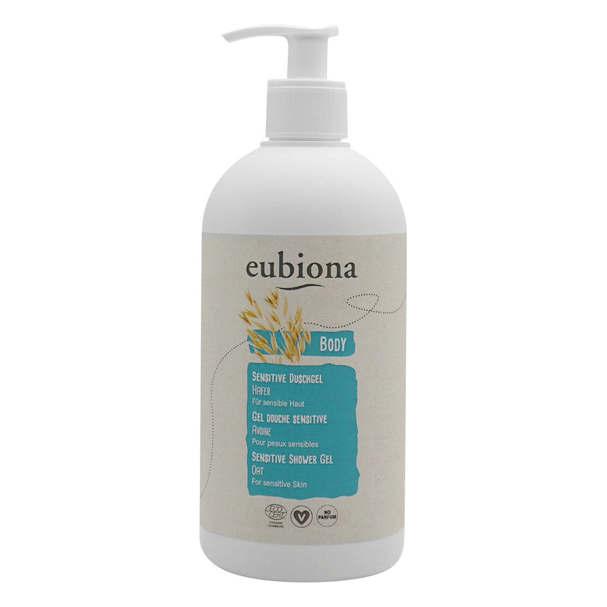 Gel Douche Avoine Sensitive - Eubiona - 500 ml