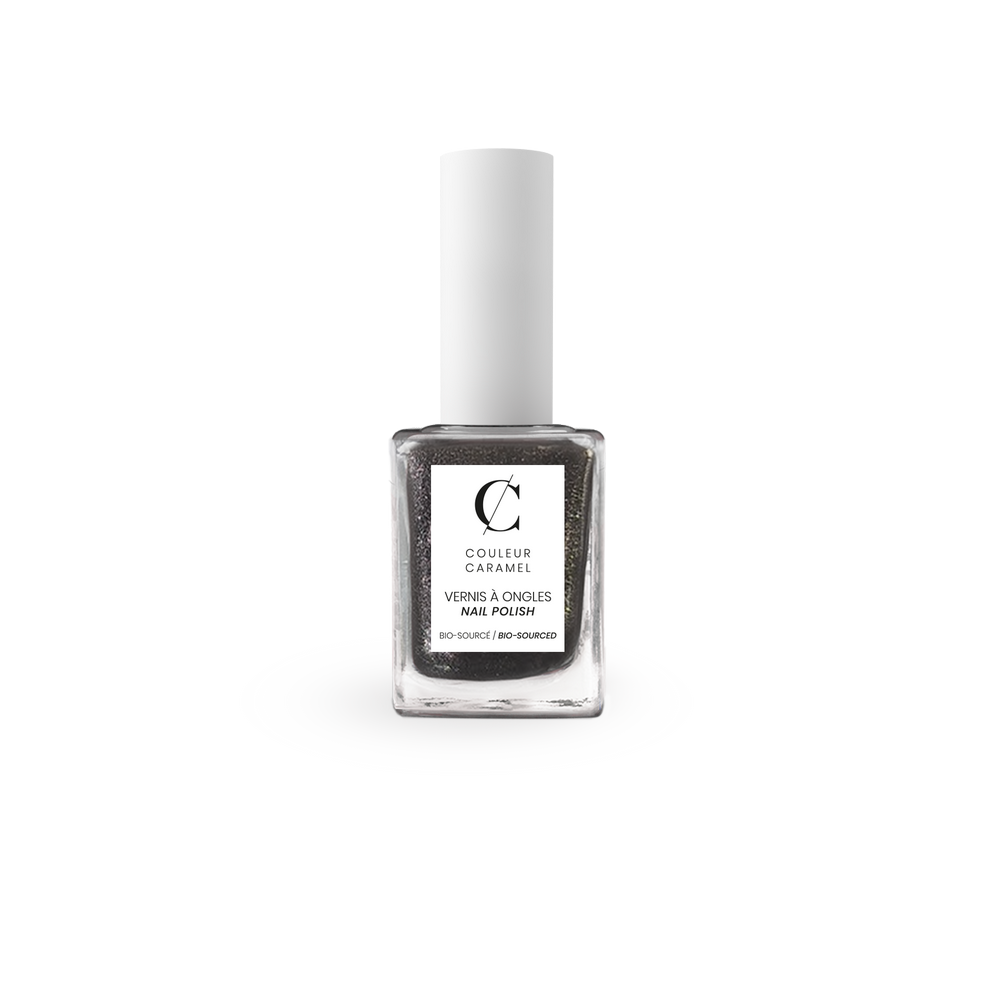 Vernis à Ongles n°96 - Noir Chic - 11 ml - Couleur Caramel