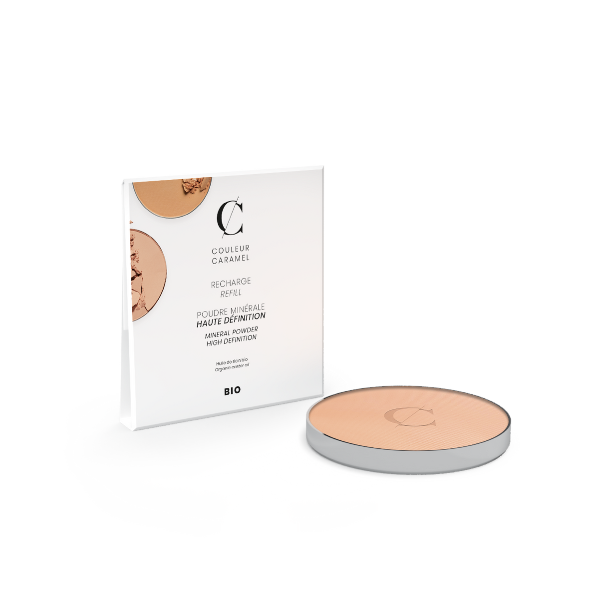 Recharge Poudre Minérale Haute Définition n°002 - Beige Clair - 7,5 g - Couleur Caramel