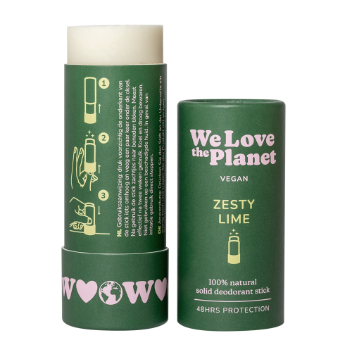 Deostick Zesty Lime - 40 g - Bio - We love the planet