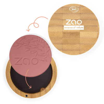 Fard à Joues 325 - Corail Doré - 9 g - Zao
