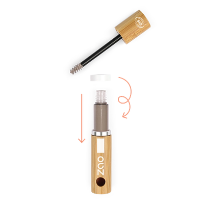 Mascara Sourcils 052 - Châtain - 3,6 ml - Zao