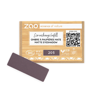 Recharge Ombre à Paupières Rectangle 216 - Brun /Eyeliner Cake - 1,3 g - Zao