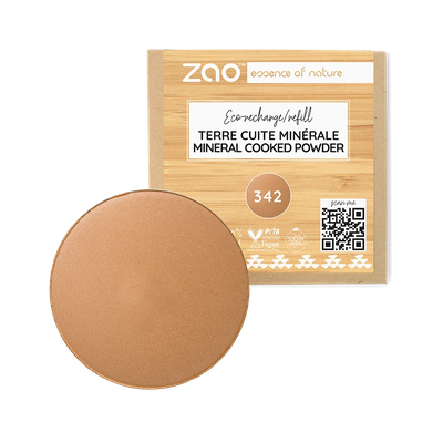 Recharge Terre Cuite Minérale 342 - Caramel Cuivré - 15 g - Zao
