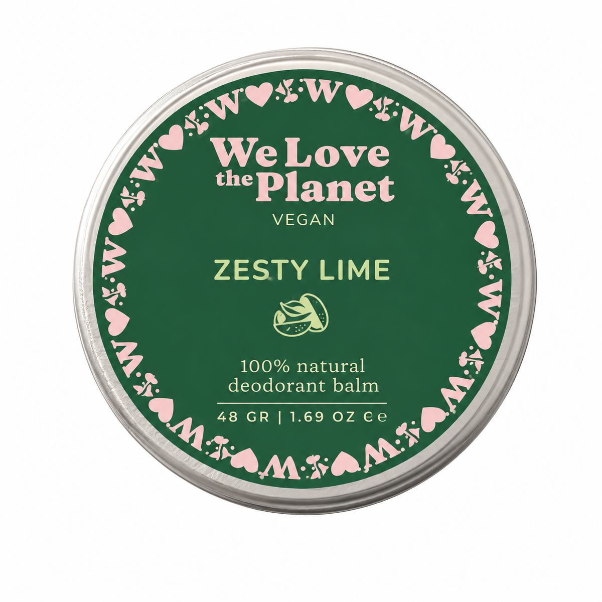 Deocreme Zesty Lime - 48 g - Bio - We love the planet