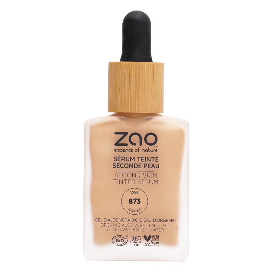 Sérum Teinté Seconde Peau 873 - Doré - 30 ml - Zao
