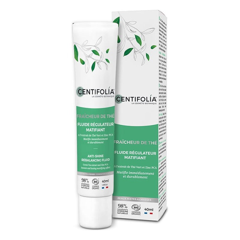 Fluide Régulateur Matifiant - 40 ml - Cosmos Organic - Centifolia