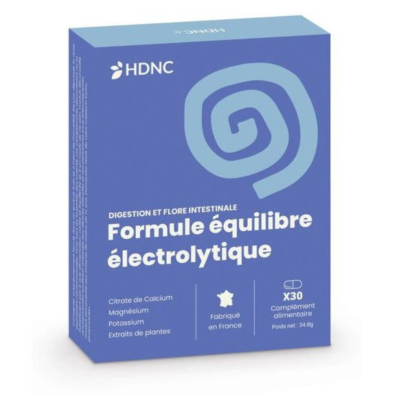 Formule Équilibre Électrolytique - 30 Comprimés - HDNC