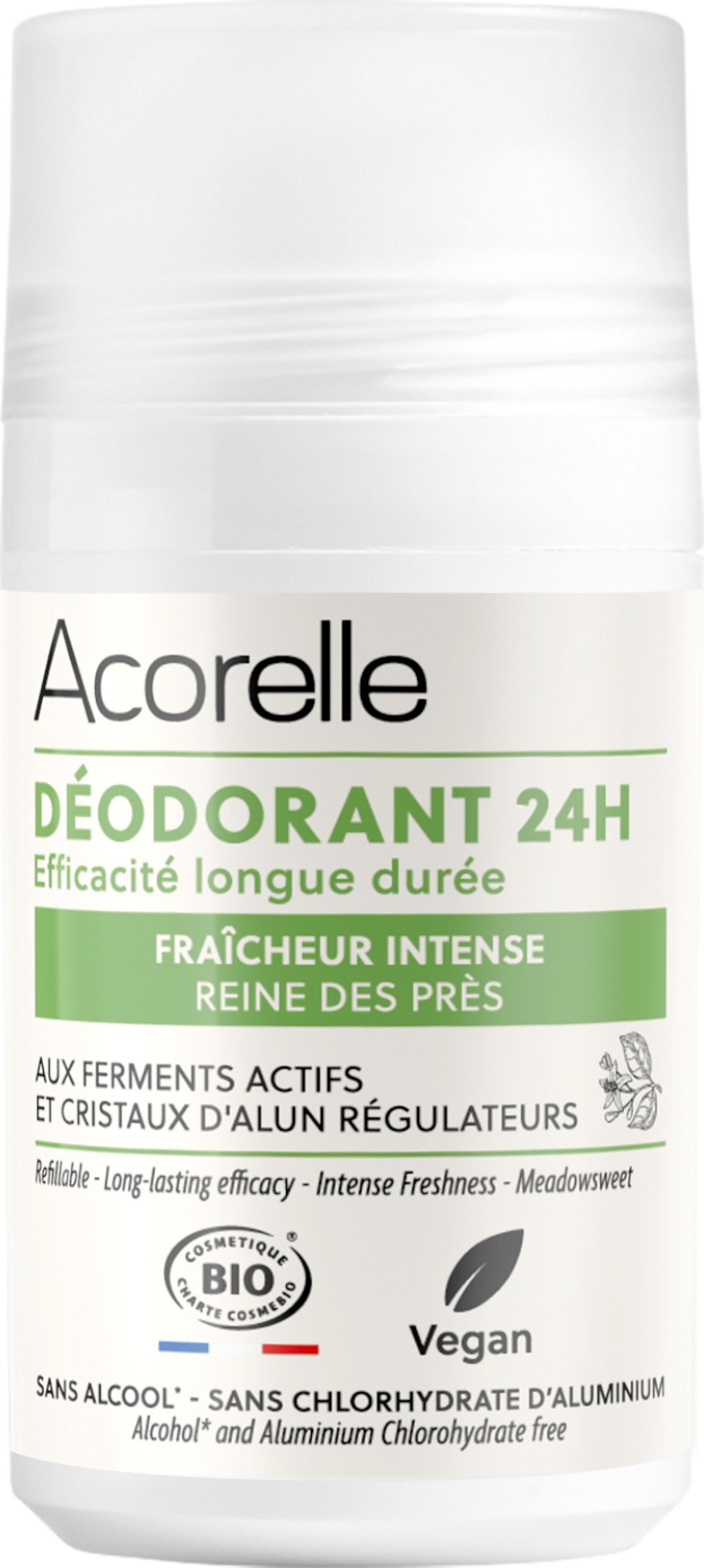 Déodorant Roll-On 24h Fraîcheur Intense - 50ml - Acorelle