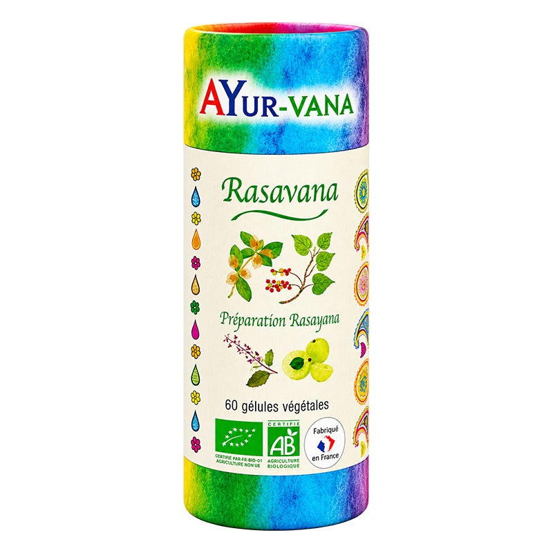 Rasavana - 60 Gélules Végétales - Bio - Ayur-Vana