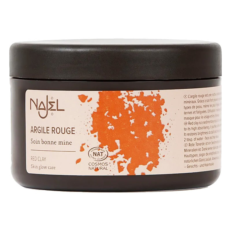 Argile Rouge en Poudre - 150 g - Cosmos Natural - Najel