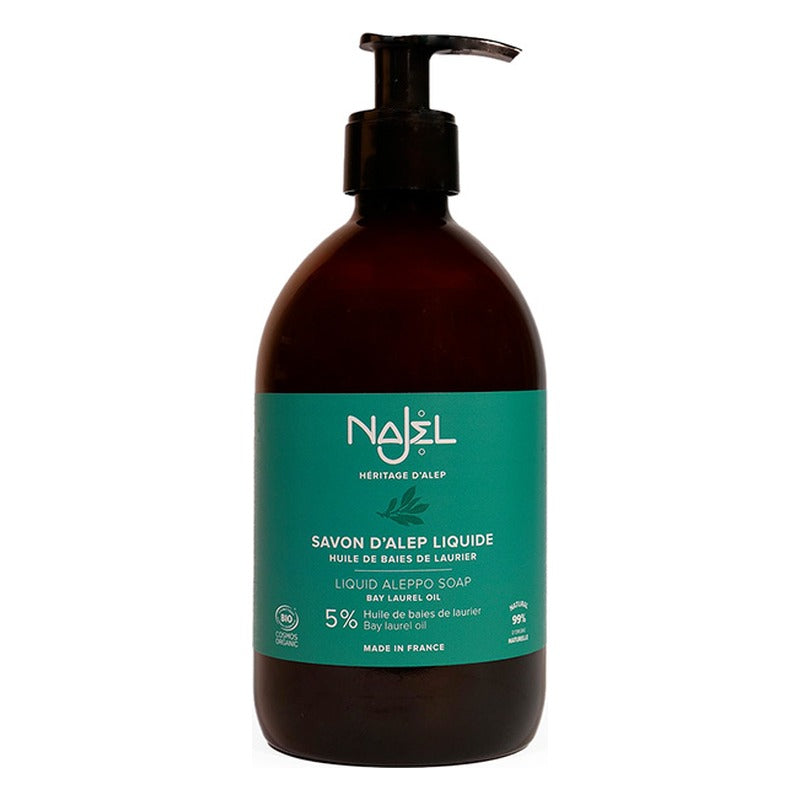Savon d'Alep Liquide 5% HBL - Najel - 500 ml