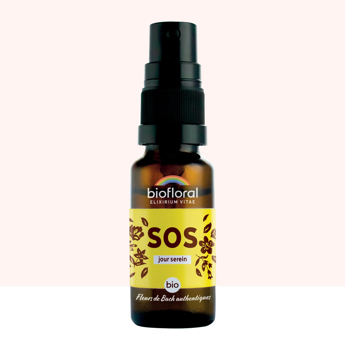 Fleurs de Bach SOS Secours Jour - 20 ml - Bio - Biofloral - Spray