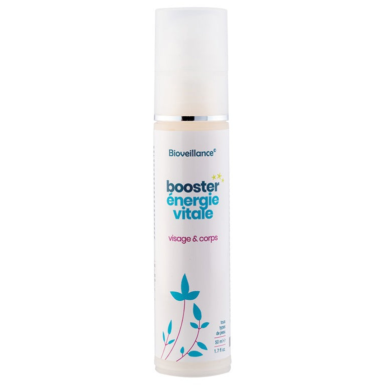 Booster Énergie Vitale Visage et Corps - Flacon Airless de 50 ml - Bio - Bioveillance