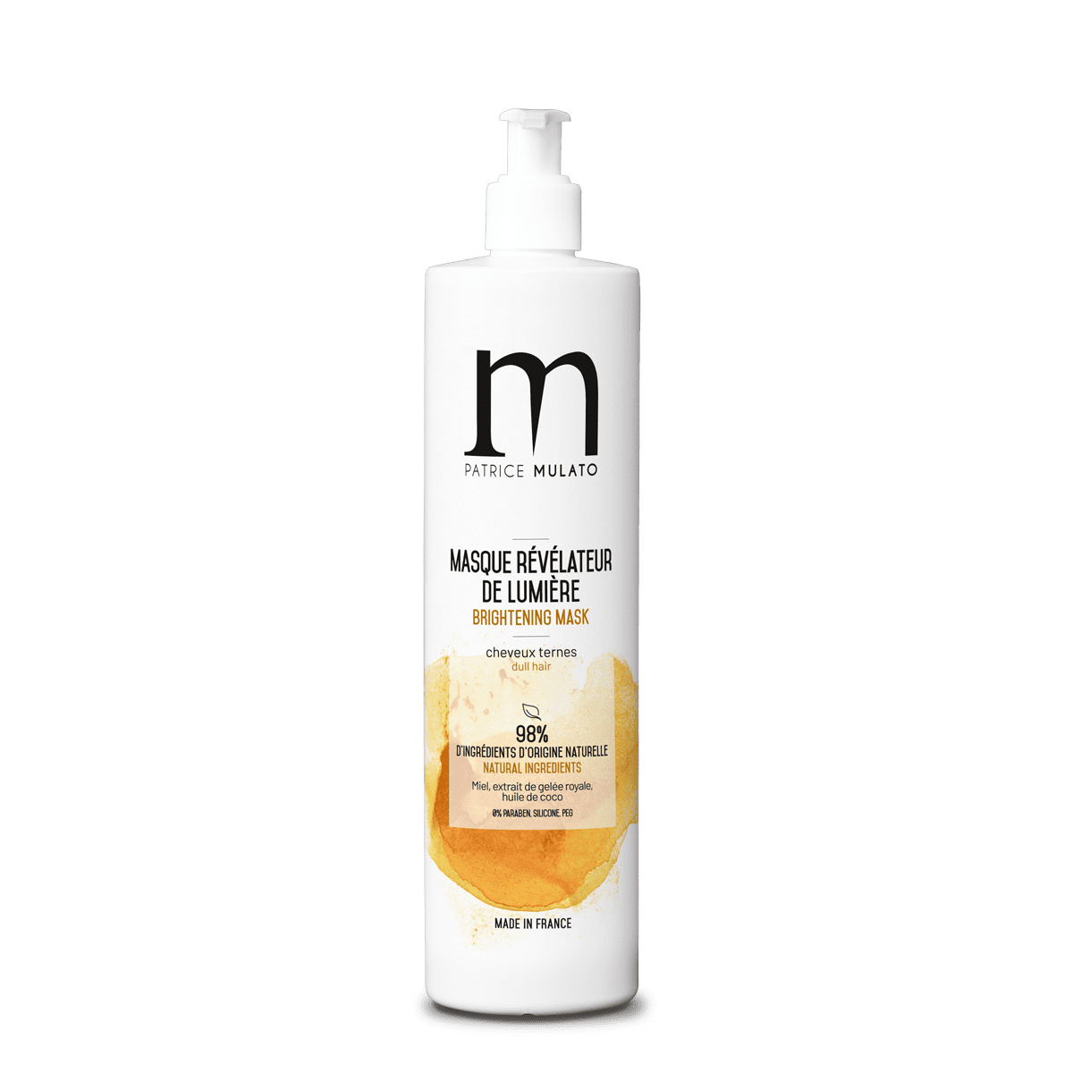 Masque Révélateur Lumière Cheveux Ternes - Mulato - 500 ml