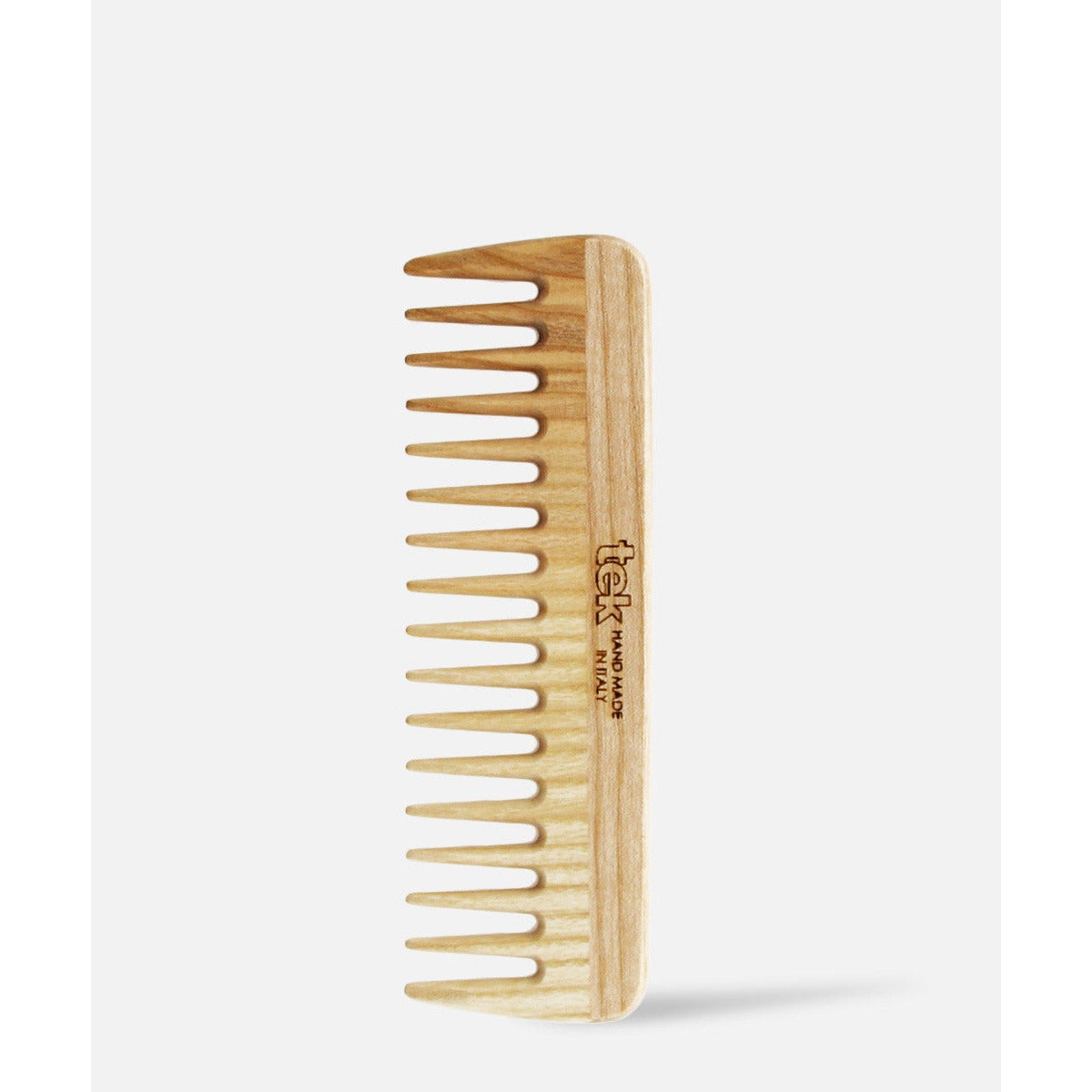 Petit Peigne à Dents Larges en Frêne Naturel - TEK