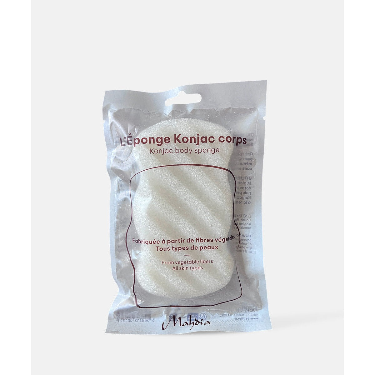 Éponge Konjac Humide Corps - Beliflor
