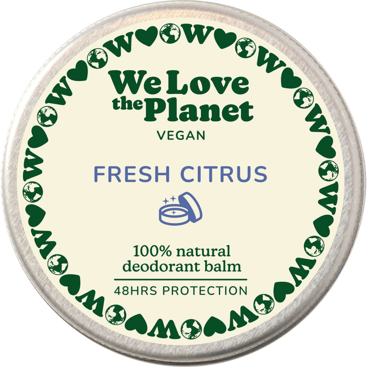 Deocreme Fresh Citrus - 48 g - Bio - We love the planet